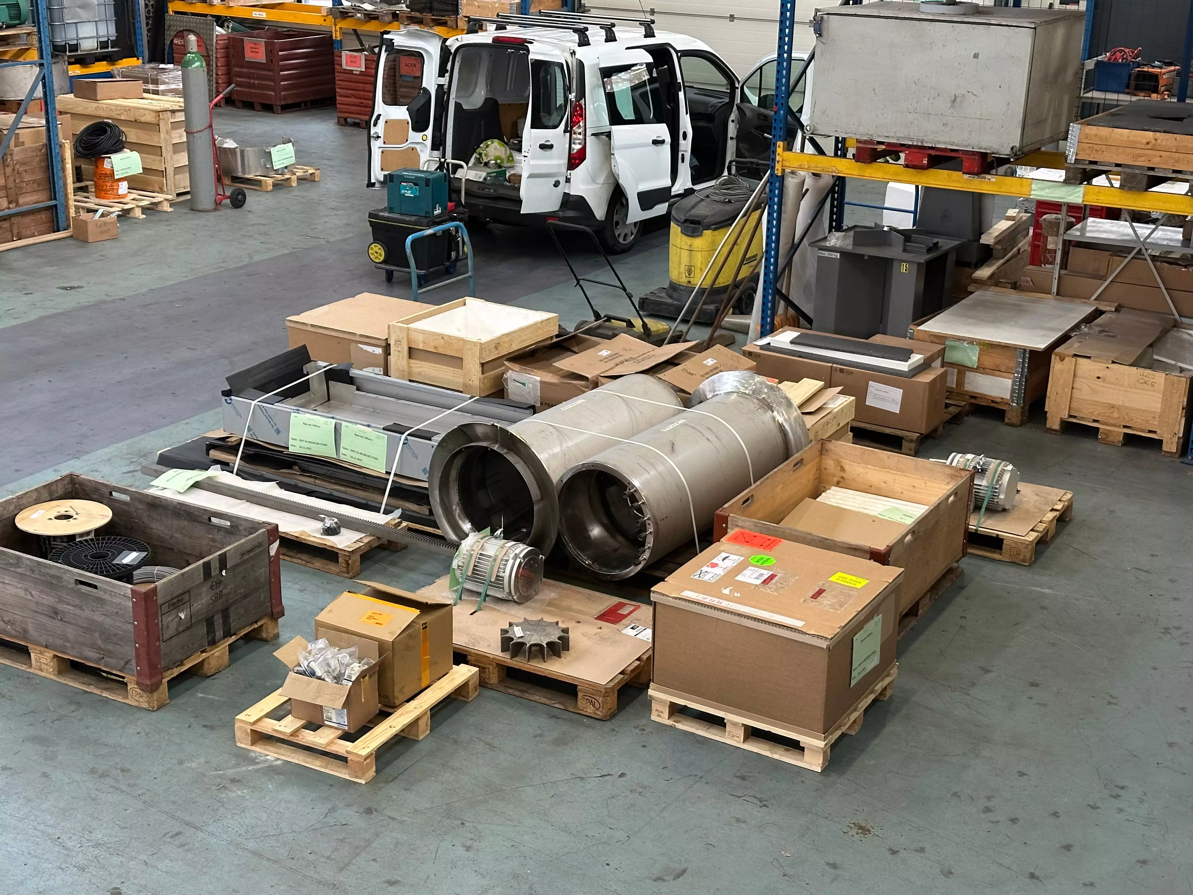 Spare parts for Codere furnace