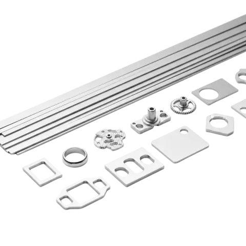 Platinum alloy strips and components