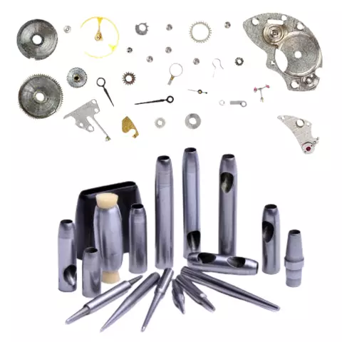 Punches, watch parts