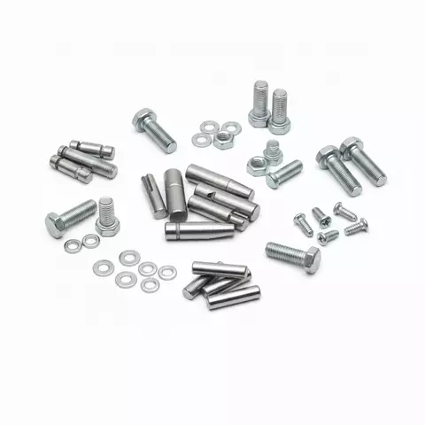 Steel pins and fasteners